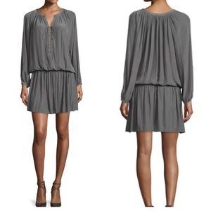 Ramy Brook Charcoal Long Sleeve Dress